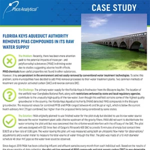 Pace Analytical PFAS_Case Study_FL Keys Aqueduct